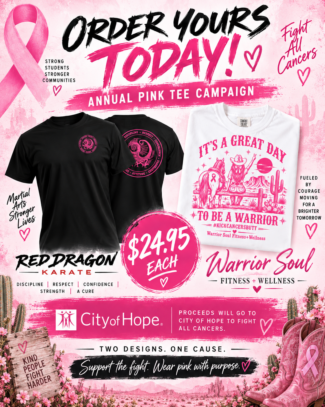 Limited Edition PINK Tee