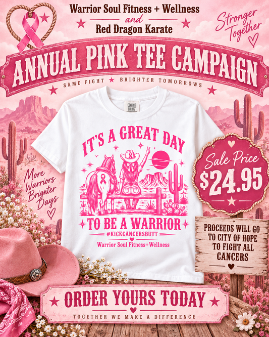 2026 Warrior Soul Pink Tee