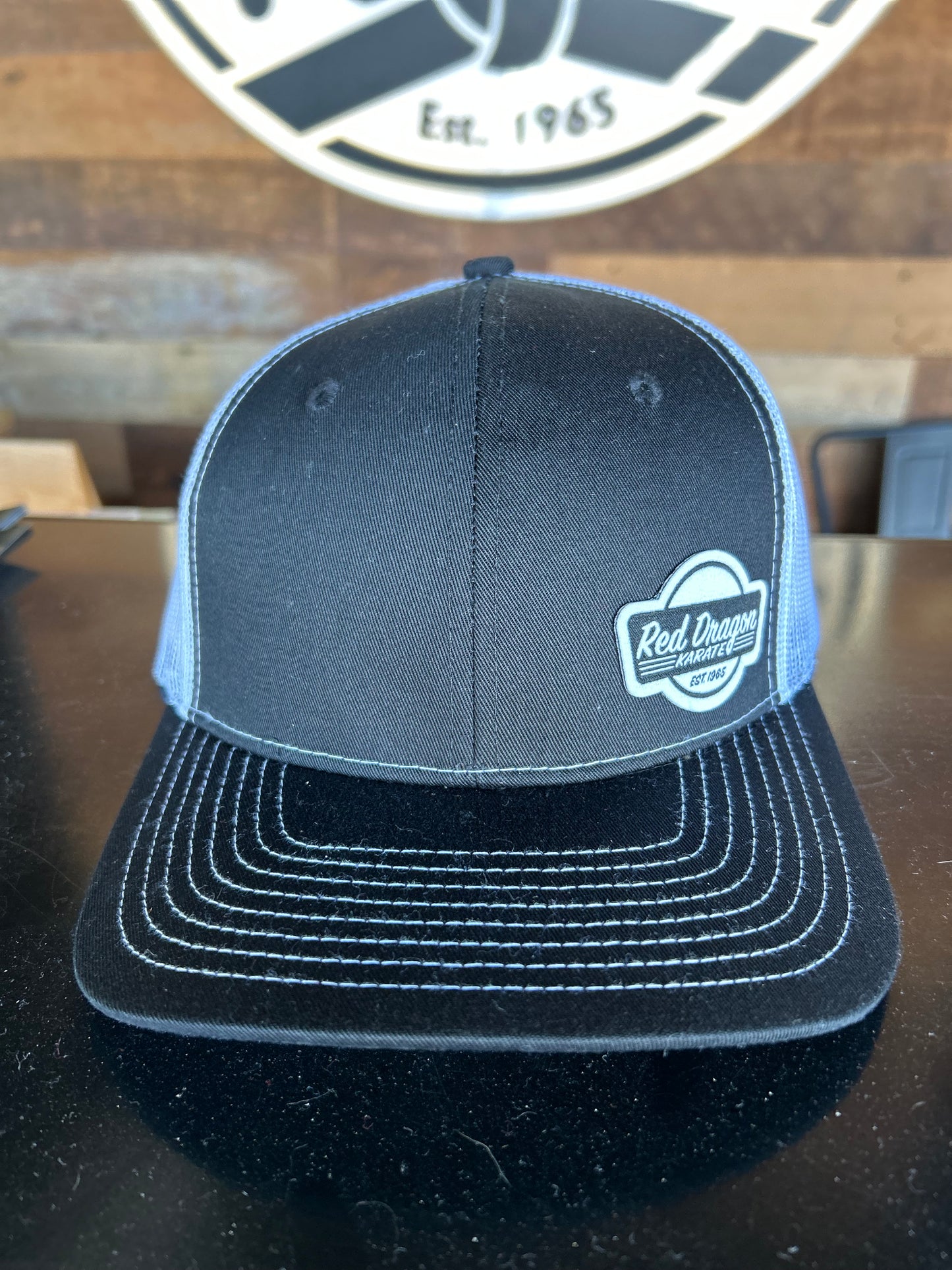 RDK Trucker Style Hat with contrast stitching