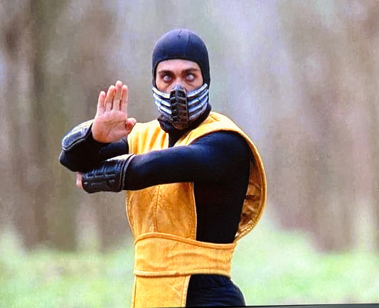 Autographed 8x10 Scorpion Klassic Stance horizontal photo