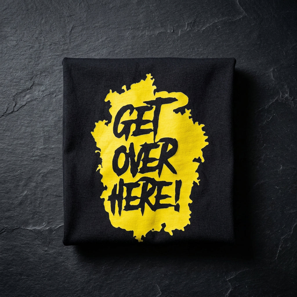 Scorpion Get Over Here Tee — folded