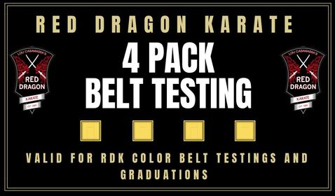 Belt Testing Savings Pack
